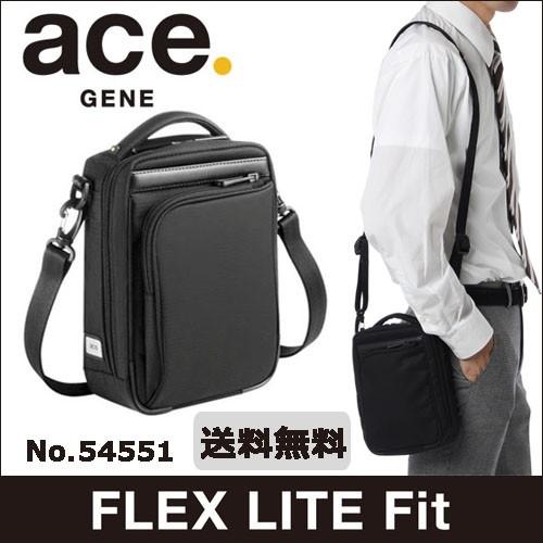 エース公式 ショルダーバッグ メンズ 斜めがけ エース エースジーン ace. フレックスライト フ...