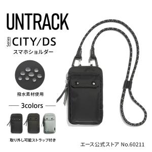 エース公式 スマホショルダー スマホポーチ スマホケース サコッシュ 軽量 肩かけ UNTRACK アントラック UT CITY DS 60211