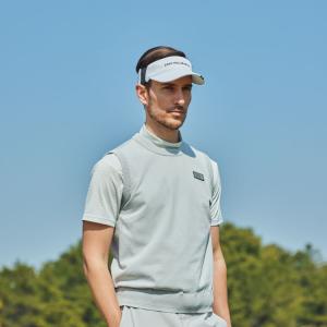 ゴルフウェア シャツ 半袖 モックネックシャツ ゼロハリバートン