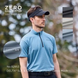 ZERO HALLIBURTON（ゼロハリバートン） 半袖ポロシャツ ブラック系 L