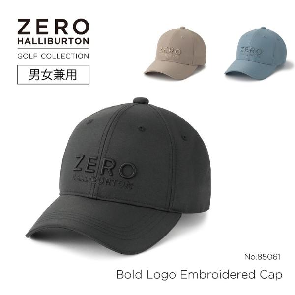 ZERO HALLIBURTON ゼロハリバートン ゴルフ ゴルフウェア 立体ロゴキャップ メンズ ...