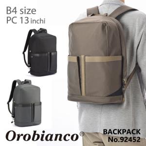 「エース公式」リュック メンズ Orobianco オロビアンコ LIBERO リベロ バックパック B4 13.3インチ カジュアル おしゃれ 92452｜aceonlinestore