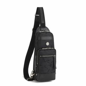 【極美品】Orobianco ゴルフコレクション ボディバッグ ブラック Orobianco（オロビアンコ） ボディバッグ ワンショルダーバッグ メンズ