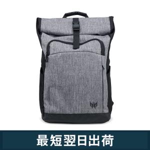リュック PCバッグ キャリングケース グレー Acer Predator Rolltop Jr. Backpack  プレデター ゲーミング  PBG820