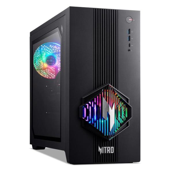 Acer ゲーミングデスクトップ Nitro 30 Windows 11 Home AMD Ryze...