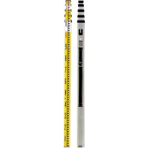 SKlTAIHEI 大平産業 SKTアルミスタッフ 5m5段 SKT-55D 背負いバンド・水準器・布ケース付 重さ2.4kg 横断測量 水準測量 （個人宅への配送不可商品）｜acetech