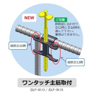 わたなべ レベルポインター D13 主筋取付用 ワンタッチ