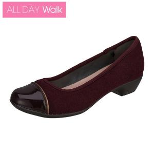 パンプス 痛くない 歩きやすい ALL DAY Walk 068　ワイン 【20210725gensen】｜achilles-shop3