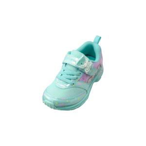 スニーカー女の子 靴  子供靴 運動靴 キッズ 瞬足 LC-679 ミント