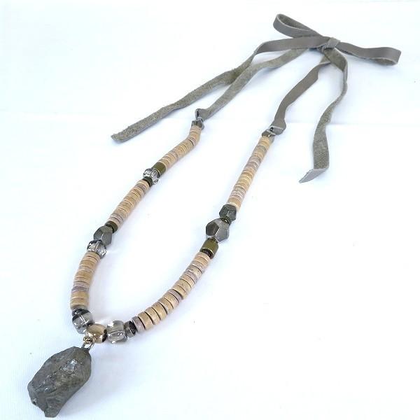 #ae ファビアナフィリッピ FABIANA FILIPPI ネックレス ペンダント 本革 レザー ...