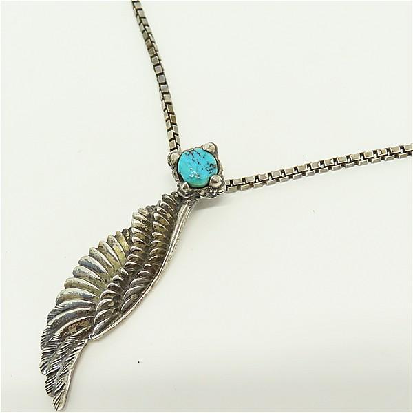 カタロニア catalonia ターコイズ ペンダント ネックレス シルバー [z846161]