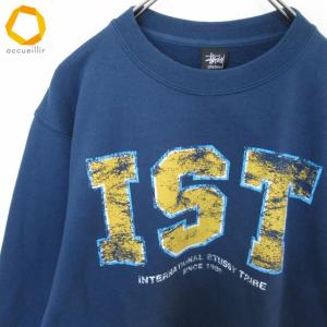 STUSSY ステューシー トレーナー スウェット トップ ロゴ メンズ [w917869]