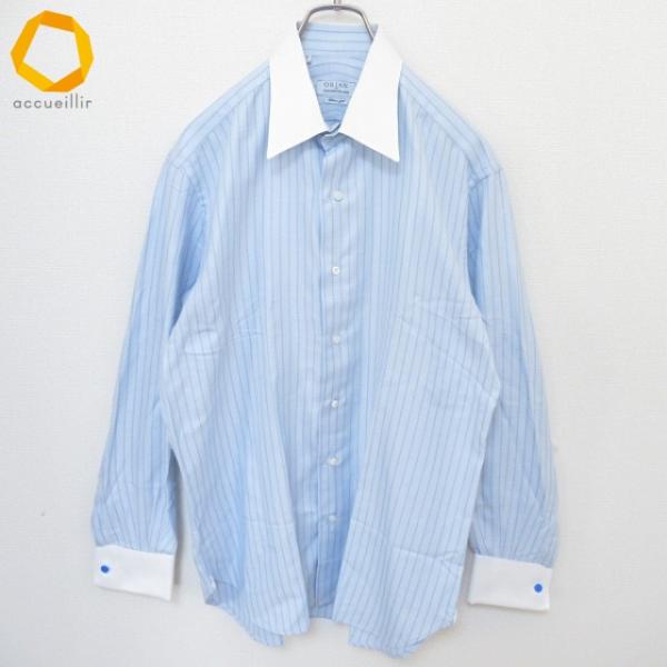 オリアン×トゥモローランド ORIAN TOMORROWLAND 長袖シャツ クレリックシャツ スト...