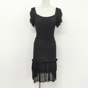CHANEL（シャネル） #spc ワンピース 36 黒 ニット 半袖 ヴィンテージ