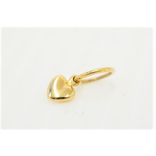#anzj トロールビーズ trollbeads ペンダントトップ ミニハートゴールドチャーム 75...