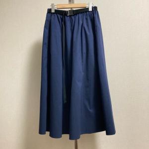 wnc モリオカサチコ 森岡幸子 スカート 緑 ニット 鍵編み レディース
