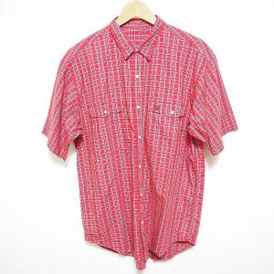 PAPAS（パパス） #wpc 長袖シャツ ネルシャツ チェック L 赤系 メンズ