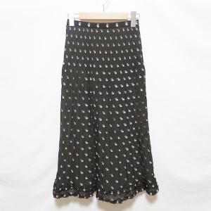 anc エイココンドウ EIKO KONDO ティアード バルーン スカート F 黒