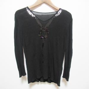 CHANEL（シャネル） #spc キャミソール 36 黒 白 シースルー メッシュ