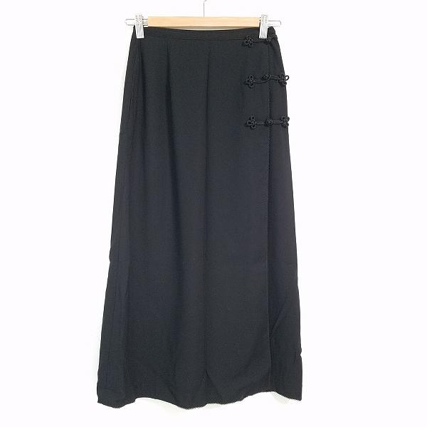 #apc  カネコイサオ KANEKO ISAO スカート 黒 巻きスカート チャイナ レディース ...