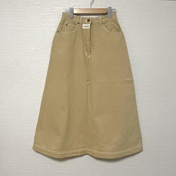 #anc インゲボルグ スカート ロング M 薄茶 レディース [783537]
