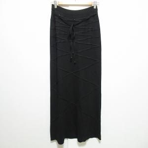 CHANEL（シャネル） #wpc スカート 42 濃紺 カシミア タイト ロング