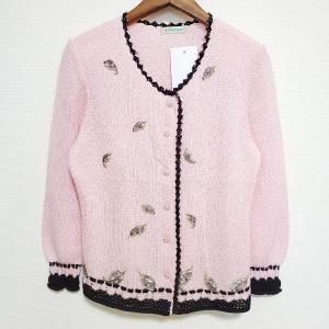 anc サガン エイチ SAGAN H カーディガン M ボルドー アトリエサガン