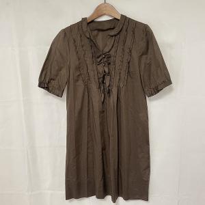 wnc レリアン Leilian ニット・セーター 13+ 茶 緑 オレンジ 