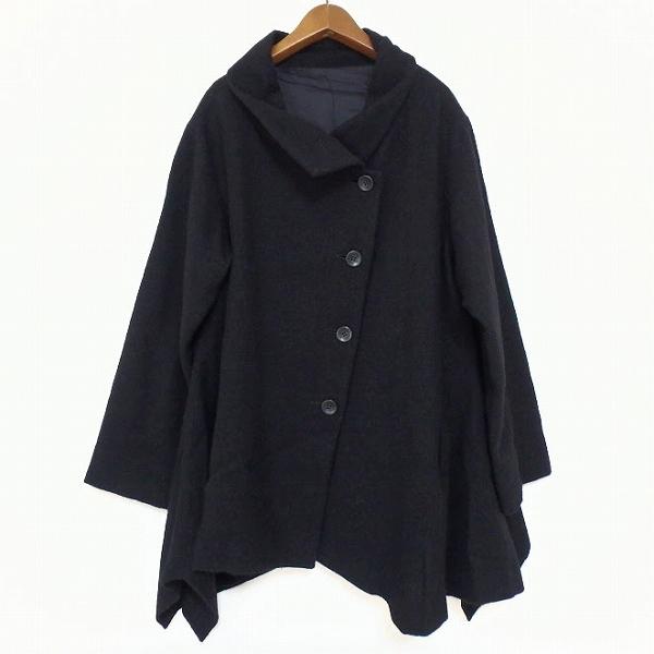 #wnc ジウセンソユニコ 慈雨 Sensounico コート 40 黒 変形 レディース [790...