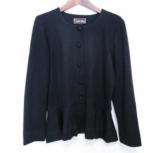 wnc サイトウトヨコ 斉藤都世子 スカート グレー系 赤 緑 ニット