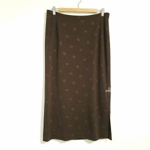 CHANEL（シャネル） #wpc スカート 42 濃紺 カシミア タイト ロング