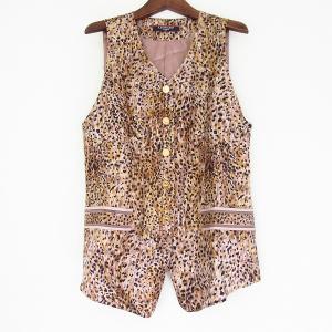 リグ Lig. ワイドカーゴパンツ ウエストゴム 237-055 シルバーカラー