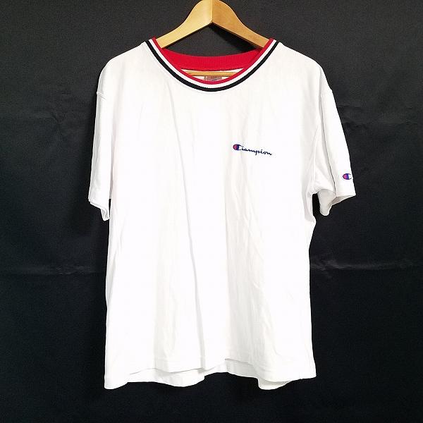 #snc チャンピオン Champion Tシャツ L 白 赤 JS.WORK REVERSWEAV...