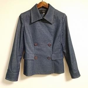 銀座マギー #anc ギンザマギー ジャケット 7 カーキ系 シルク混 小さい