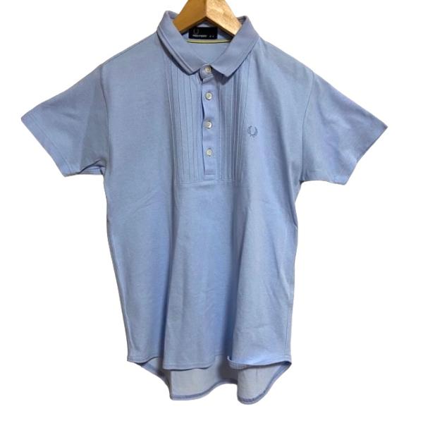 #snc フレッドペリー FREDPERRY ポロシャツ S 水色 半袖 メンズ [820014]