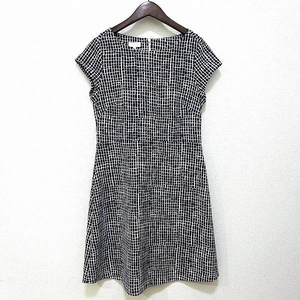 #snc エスカーダ スポート ESCADA SPORT ワンピース 38 青系 白 総柄 バックジ...