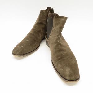 LOUIS VUITTON（ルイ・ヴィトン） #wxs ブーツ 7 1/2 黒 スエード