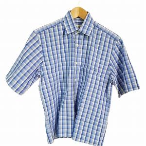 dunhill（ダンヒル） 日本製 ストライプ柄 長袖 スキッパー ボタン