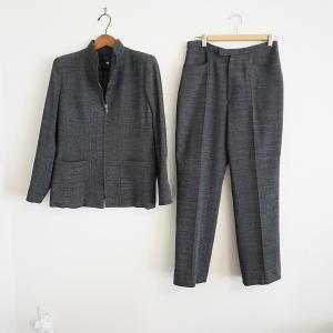 銀座マギー #wnc ギンザマギー コート 38 グレー 無地 ロング カシミヤ