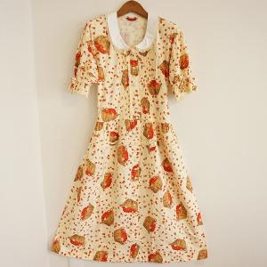 PINK HOUSE #spc ピンクハウス PINKHOUSE ワンピース オレンジ 花柄