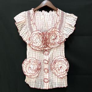 NOKO OHNO ノコオーノ 【新品】NOKO 薄手 メッシュ チュニック 花