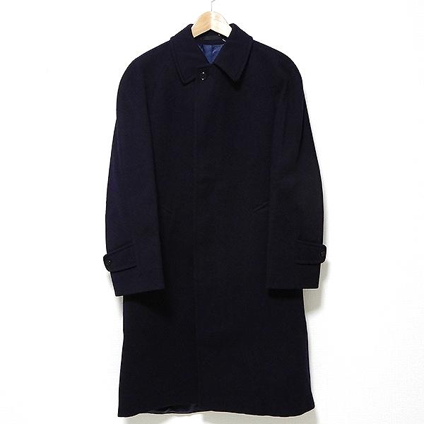 #wnc アクアスキュータム Aquascutum コート ロング ステンカラー 無地 比翼仕立て ...