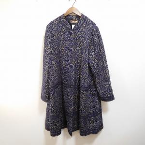 FENDI フェンディ ポンチョ FXX723 AQCW レディース フリンジ ケープ