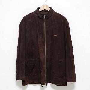 PAPAS（パパス） パイピングコットンジャケット 紺50L 【メンズ