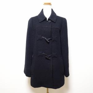 Lois CRAYON（ロイスクレヨン） #wnc コート M 黒 アンゴラ混 ラビット