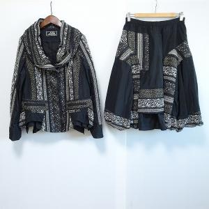 apc エイココンドウ EIKO KONDO セットアップ ツーピース 42 黒系 