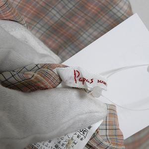 #apc パパス Papas 長袖シャツ チェ...の詳細画像4