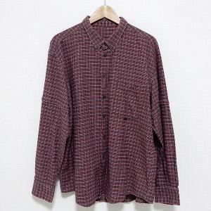 PAPAS（パパス） #wpc 長袖シャツ ネルシャツ チェック 大きいサイズ