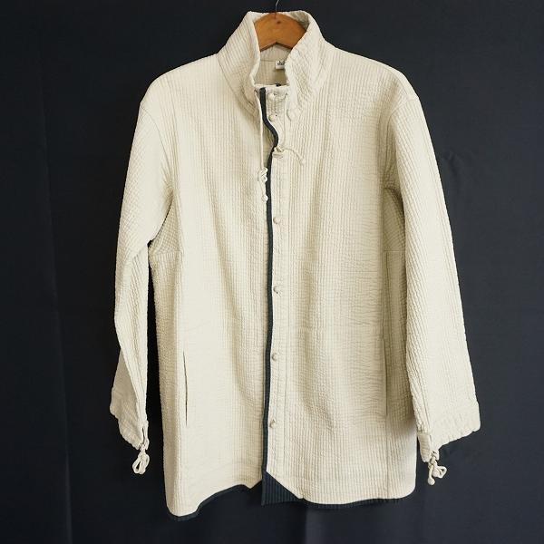 #axc イッセイミヤケハート ISSEIMIYAKE Haat ジャケット 2 ベージュ 黒 中綿...