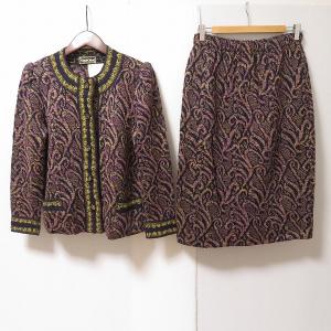 斉藤都世子 #wnc サイトウトヨコ ワンピース ピンク グレー ニット